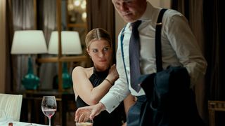 Cecilie with Rasmus in Secrets We Keep episode 2