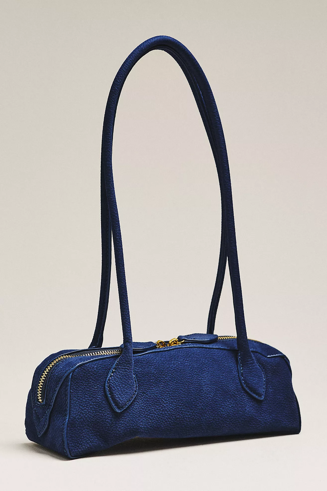 By Anthropologie Pebbled Faux-Leather East-West Bag