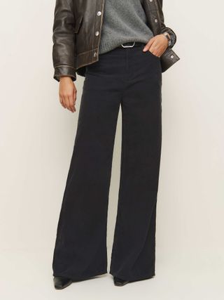 Eden Wide Leg Corduroy Pants