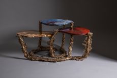 three-level table by Luca Gruber