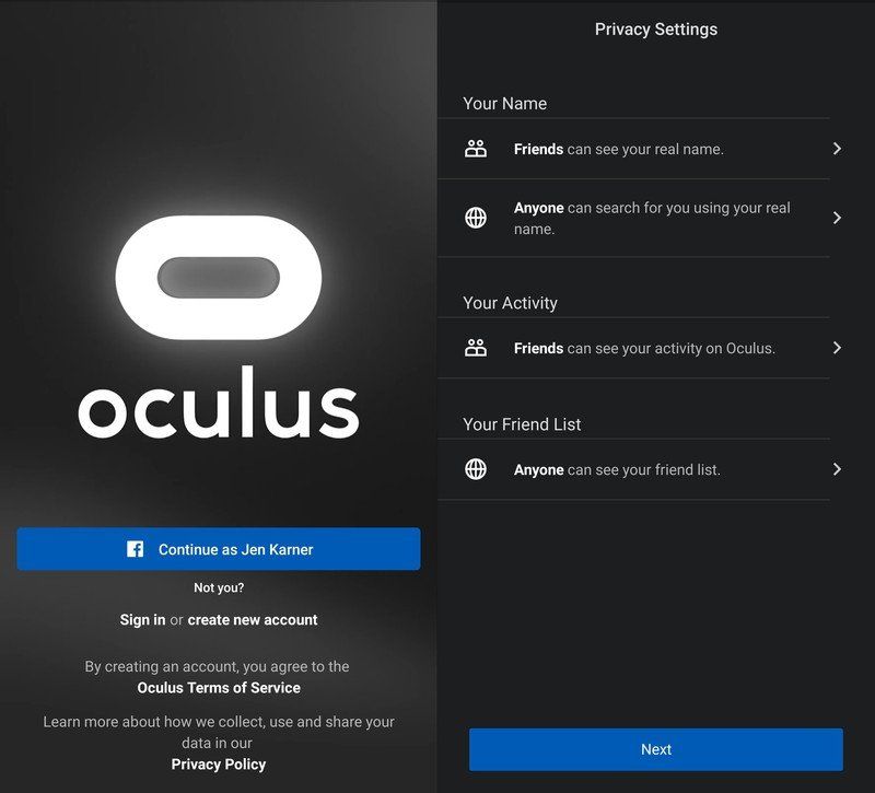 stream android to oculus quest 2