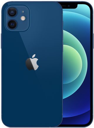 iPhone 12 in blue