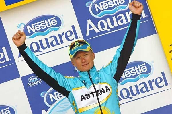 Alexander Vinokourov (Astana) is back.