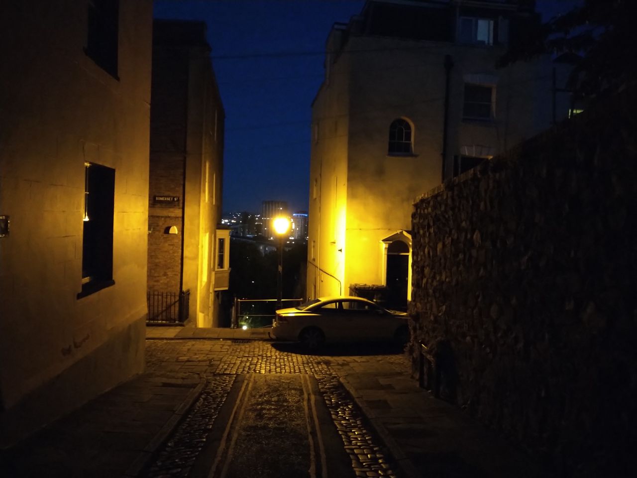 The Xperia 10 II&rsquo;s AI assistant picks out low-light shots reasonably well