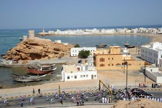 Start in Sur, Tour of Oman 2011, stage three