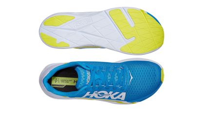 Hoka One One Rocket X review: Pictuired here, the shoes on white background