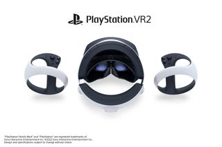 PSVR 2 headset and Sense Controllers
