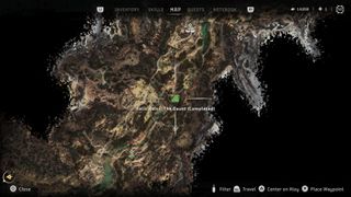 Map locations of the Relic Ruins in Horizon Forbidden West