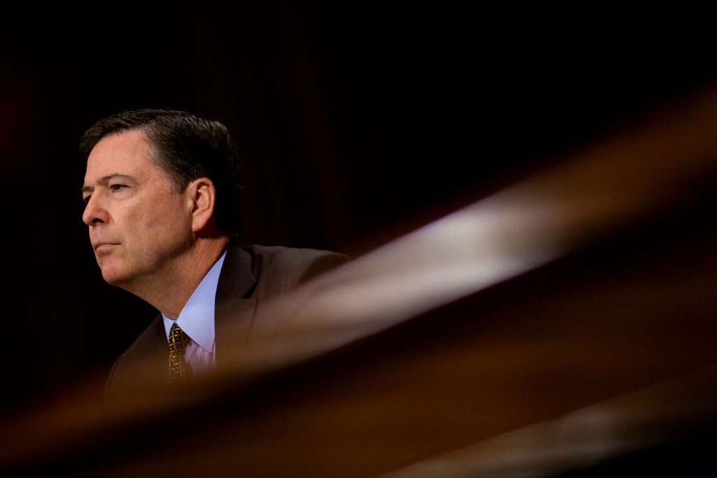 Fired FBI Director James Comey