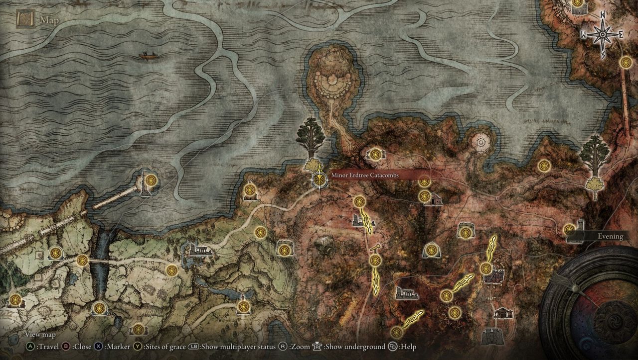 Elden Ring Pumpkin Head Map