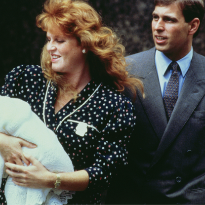 Prince Andrew and Sarah Ferguson with Daughter