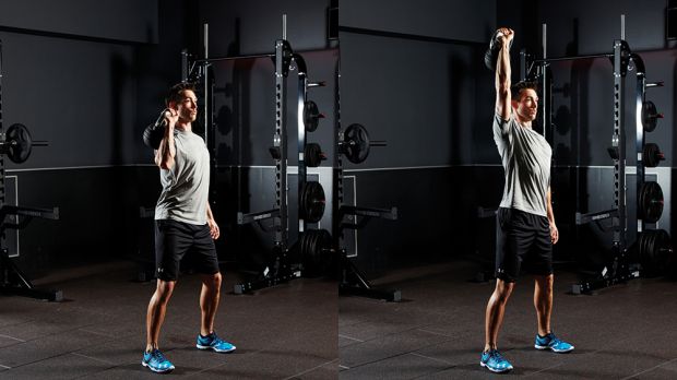 Kettlebell press