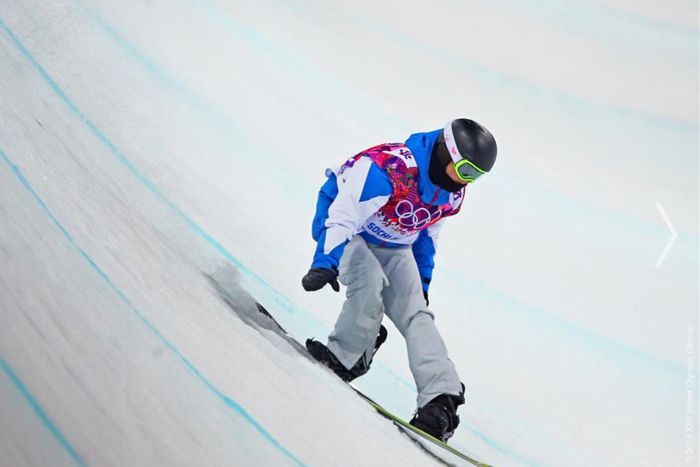 Clemence Grimal of France, halfpipe semifinals