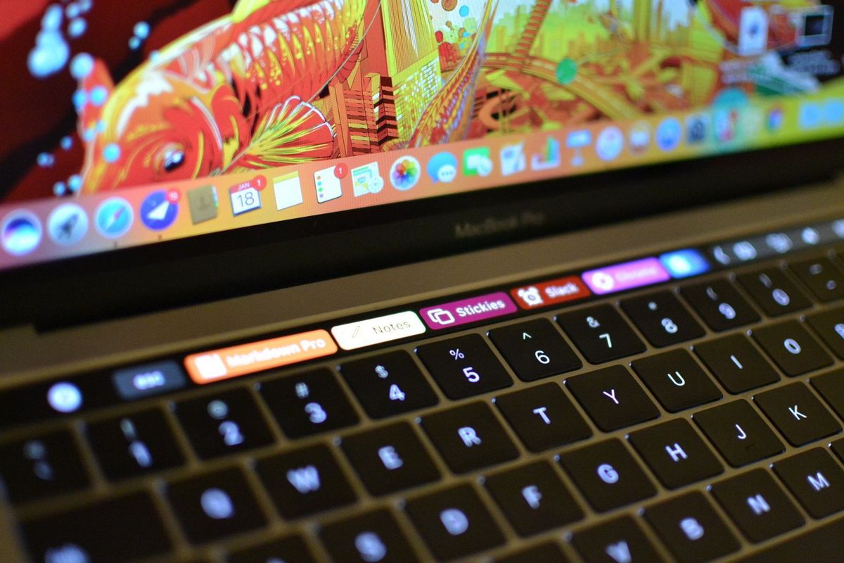 New patent shows Force Touch coming to the Touch Bar for MacBook Pro ...