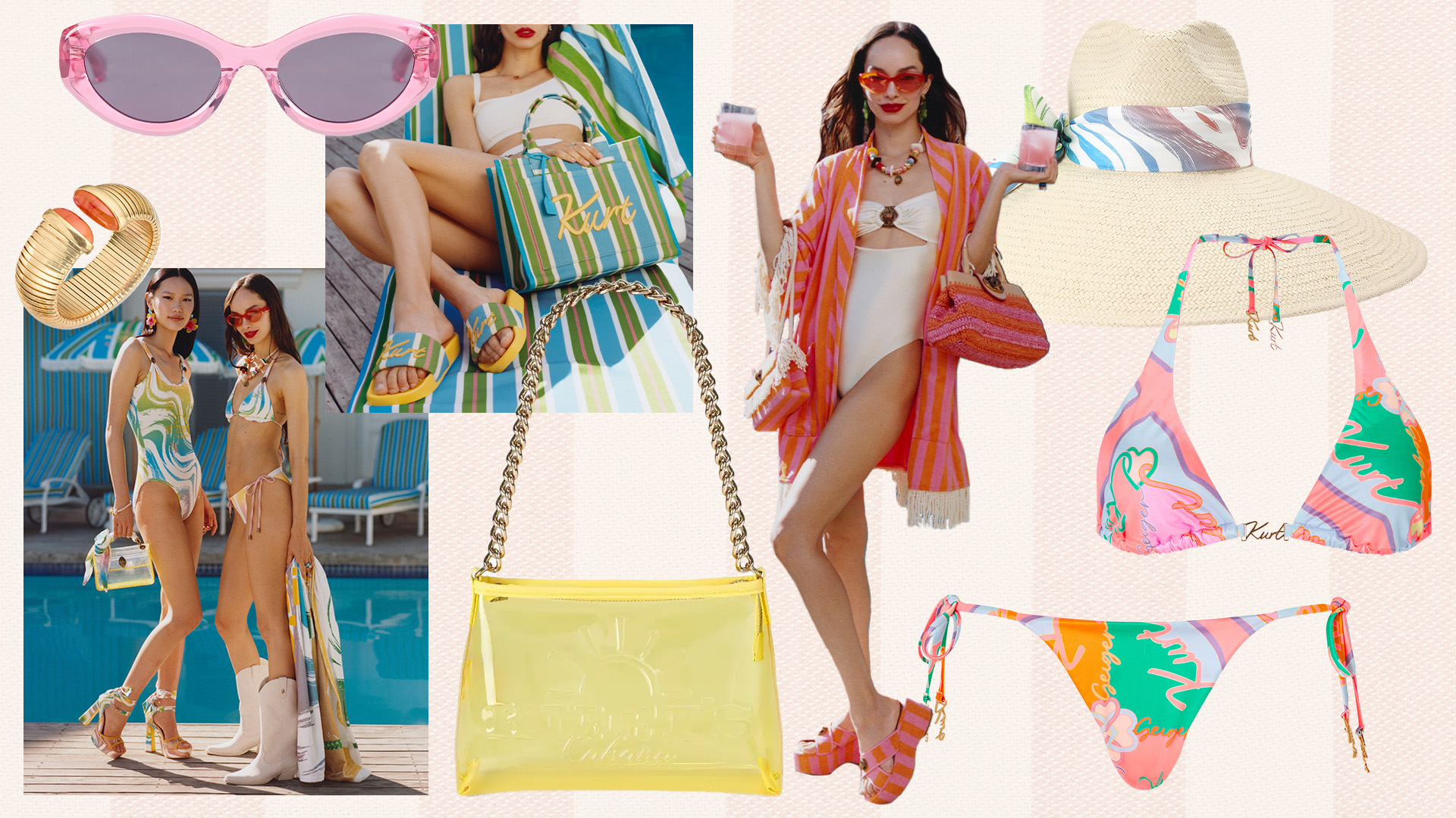 Collage Image of Summer New Arrivals From Kurt Geiger