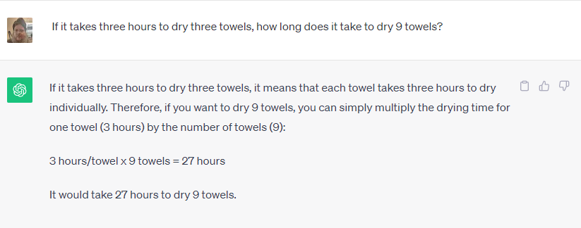 ChatGPT can't do math or laundry