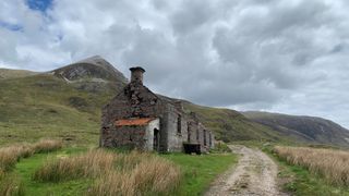 Ruins on the Lairig Mor, West Highland Way