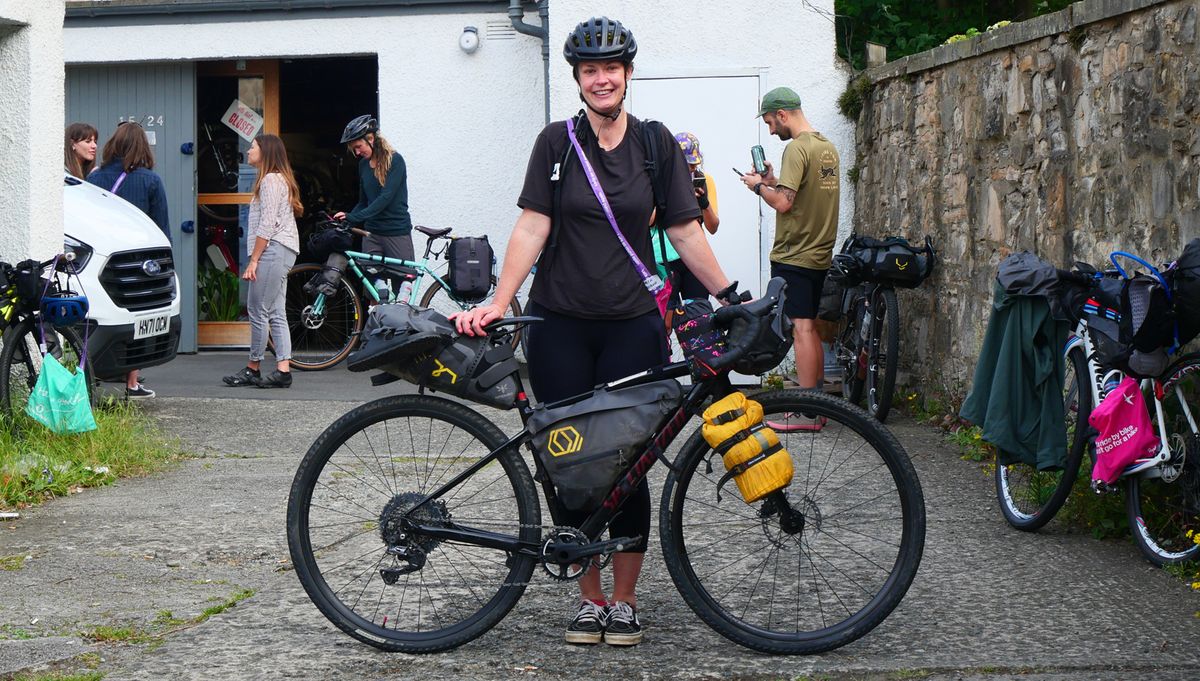 Robyn's Pennine Rally bikepacking setup