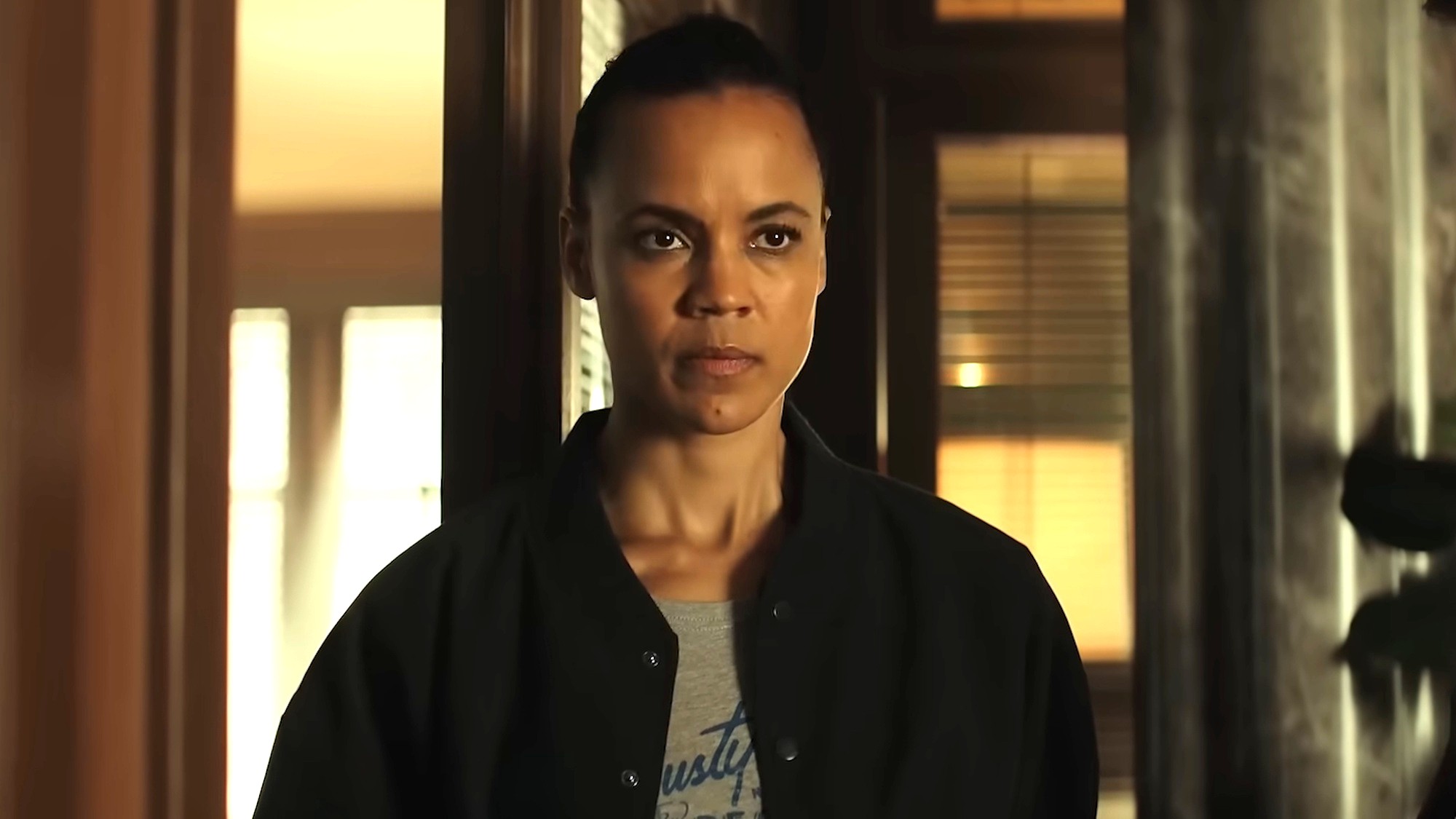 Maria Sten as Frances Neagley is shown in the Neagley trailer.