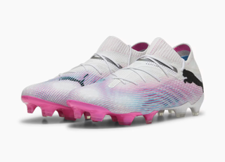 Puma Future 7 football boots white and pink