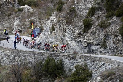 Riders at the 2022 Paris-Nice