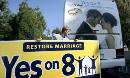 Opinion polls aren't on the side of gay-marriage opponents.