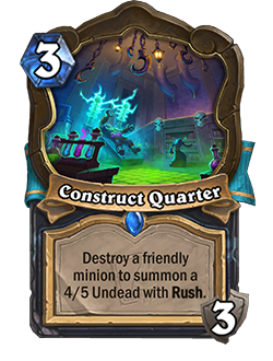 Return to Naxxramas card