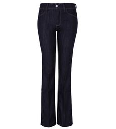 7 For All Mankind Blue High Waisted RIN Bootcut Jea - The Capsule Wardrobe - Fashion, Marie Claire, My-Wardrobe.com