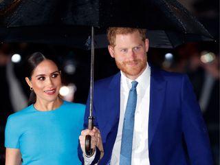 The Duke and Duchess of Sussex attend the Endeavour Fund Awards in 2020