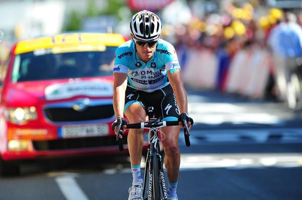 Dries Devenyns (Omega Pharma-Quickstep) did not have the match for Voeckler