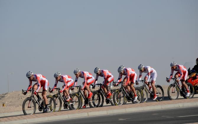 Team Katusha time trials