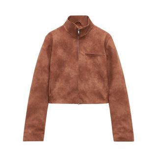 Zara Short Suede Jacket