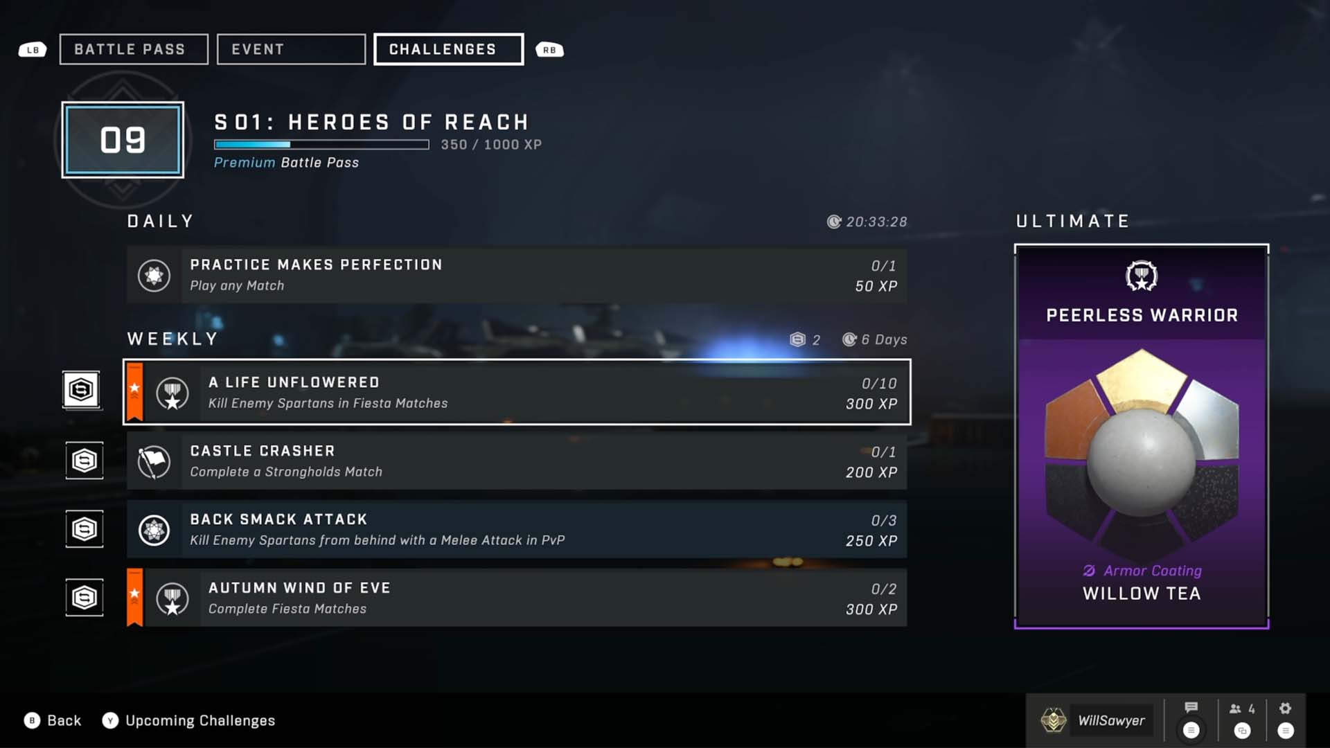 Halo Infinite Fracture Tenrai multiplayer event weekly challenge list