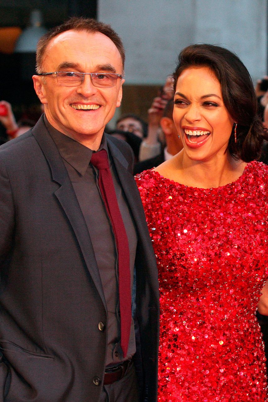 Rosario Dawson and Danny Boyle