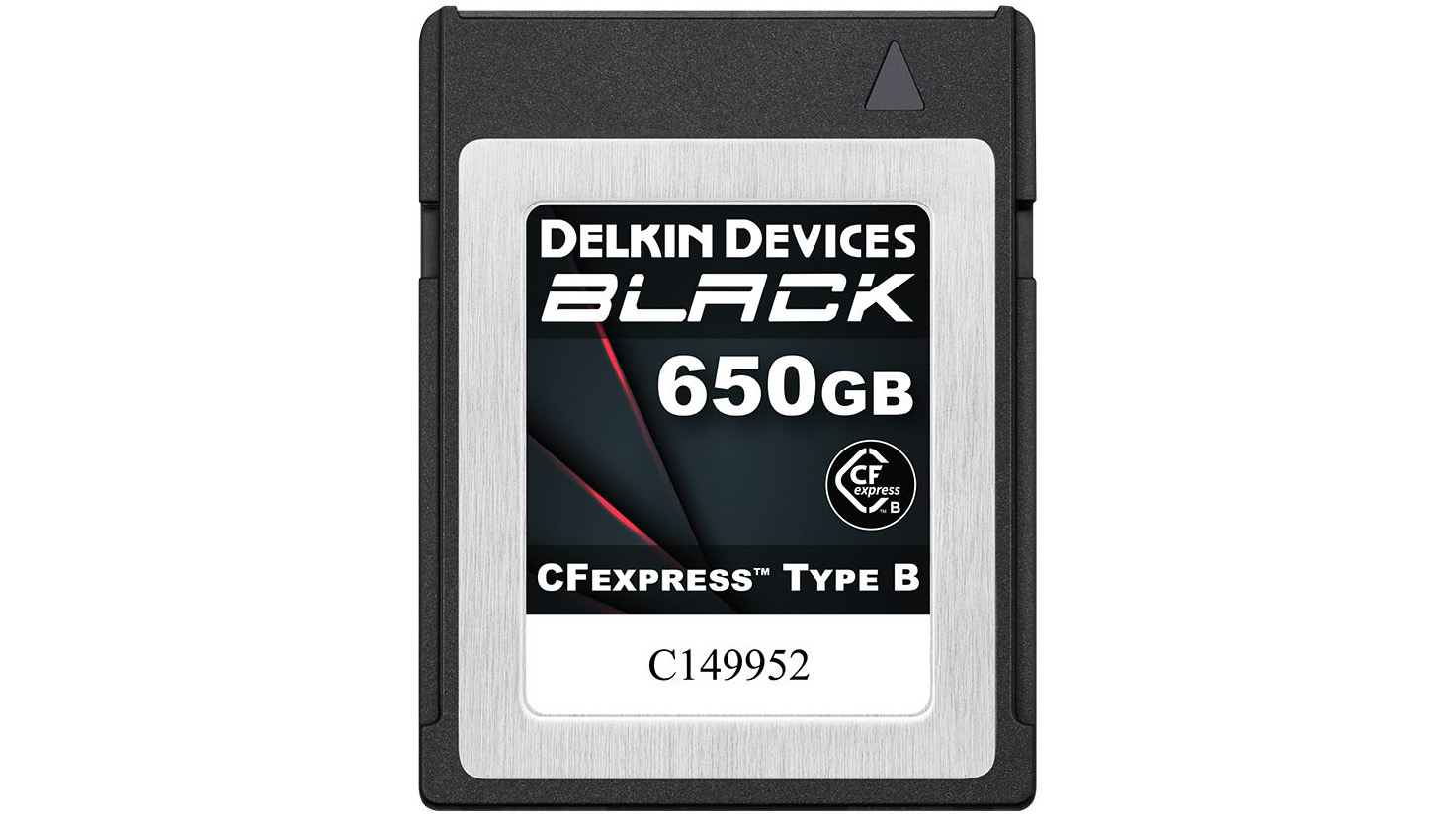 Delkin black-CF Express tipe B kartu