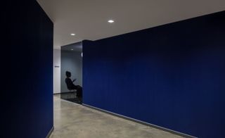 A corridor in Harry's new office hub in NYC