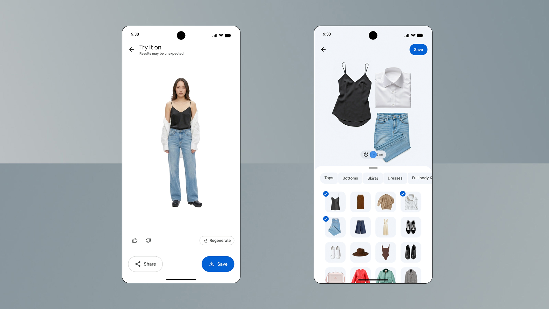 Google Photos Wardrobe feature