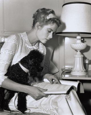 grace kelly and dog