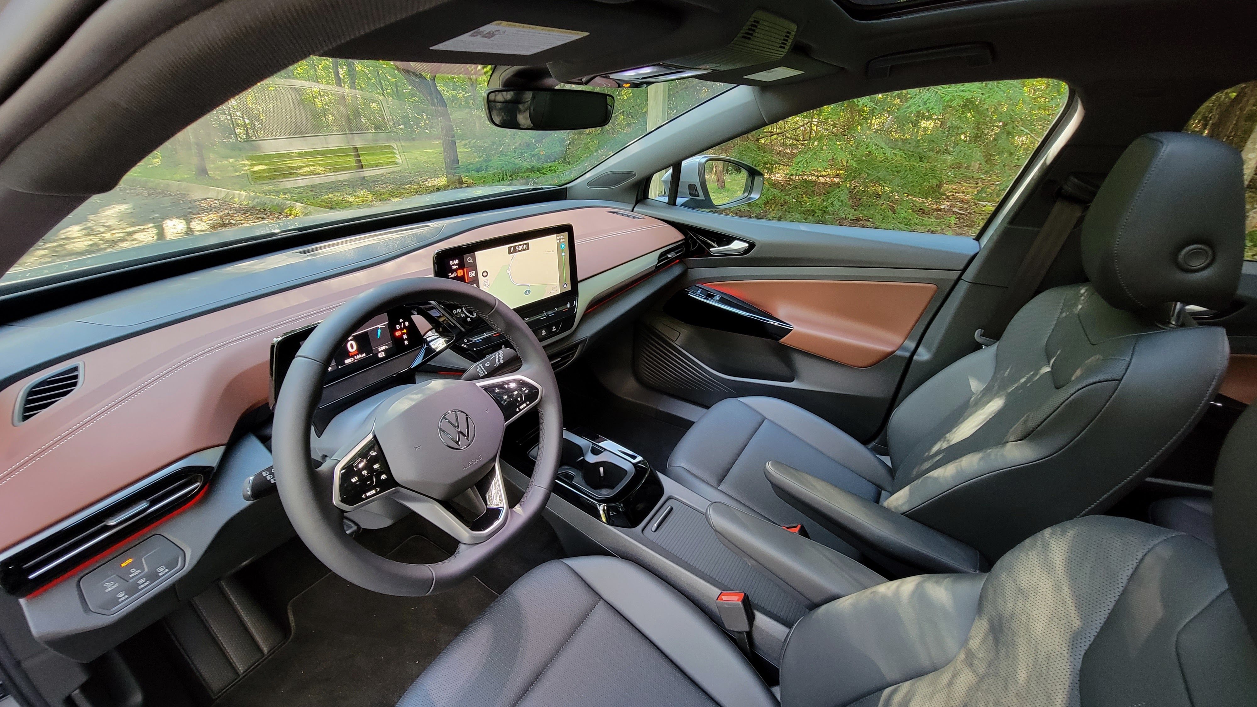 Front seats of VW ID.4 AWD