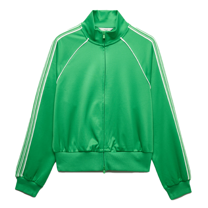 Green Track jacket, M&amp;amp;S