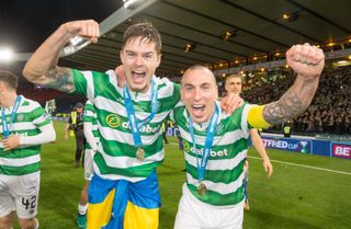 Scott Brown also hailed Mikael Lustig's contribution to Celtic's success