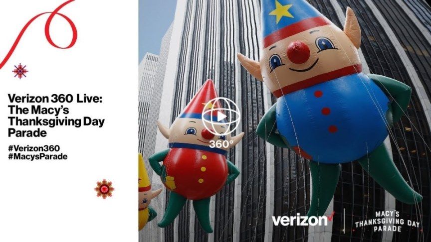 Verizon live stream macy's parade sale