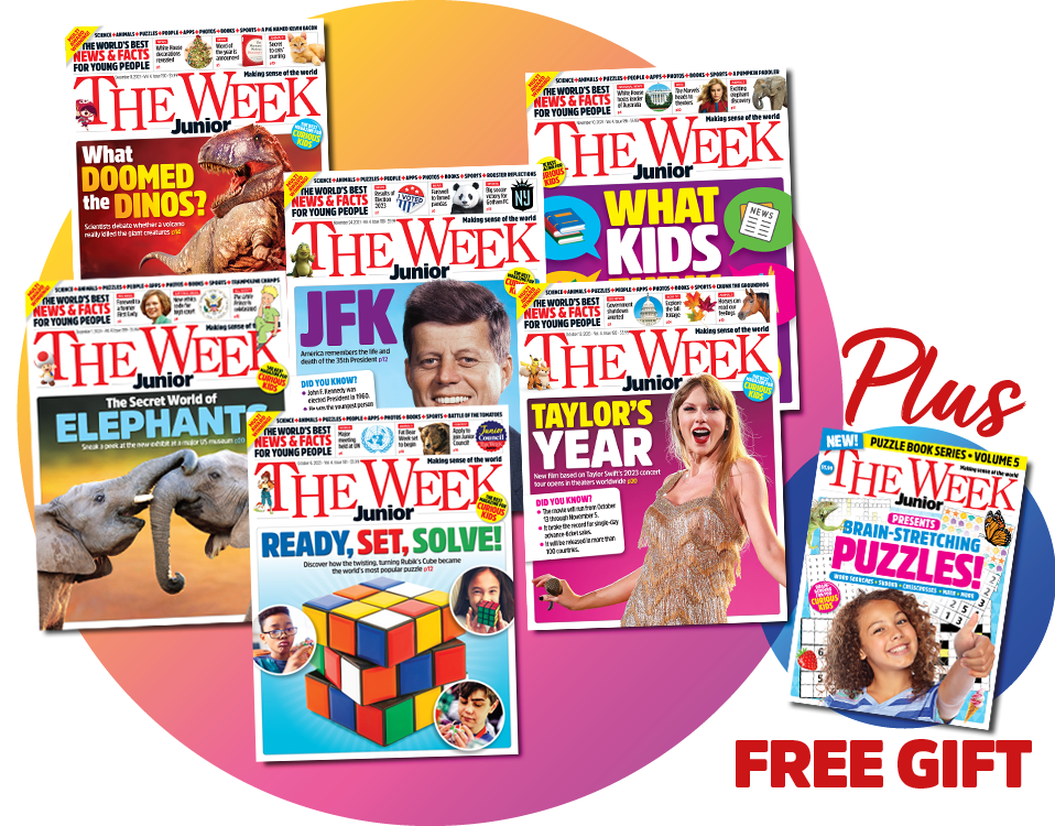 The Week Junior magazine covers