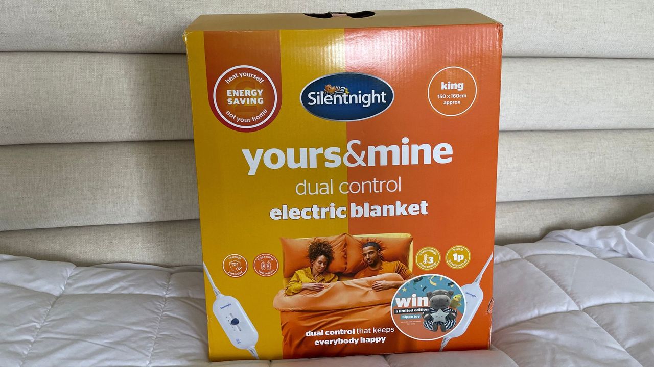 Silentnight Yours&amp;Mine Electric Blanket box