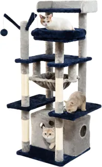 Yokee 53in Cat Tree Cat Tower
Was $98.98, now $48.01 at Amazon