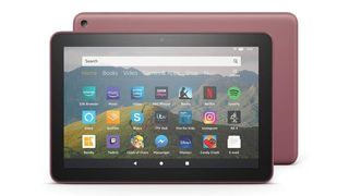 A product shot of the Amazon Fire HD 8 (2020), one of the best tablets for students