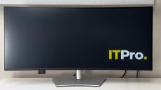 The Dell Pro 34 Plus P3425WE Monitor on a desk