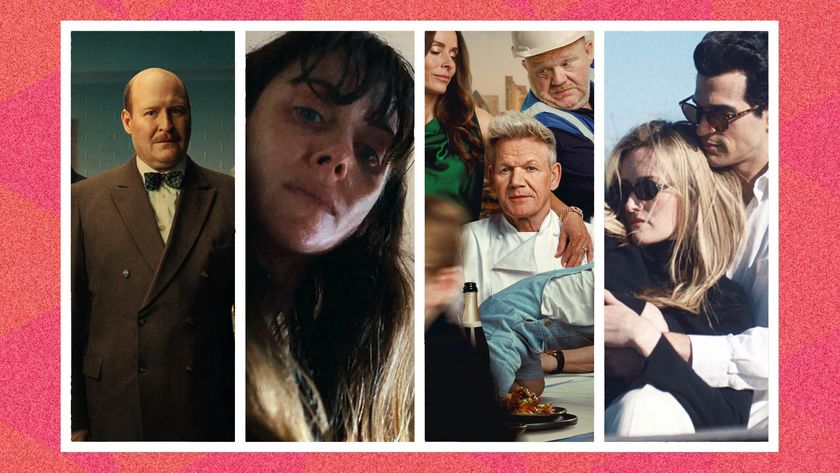 Four screenshots from movies and TV shows. 