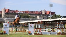 Showjumping at the venue in Milan that will host the 2023 European Showjumping Championships