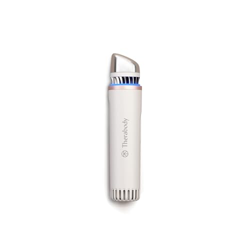 Therabody Theraface Depuffing Wand &amp;ndash; Cold and Heat Skincare Treatment to Depuff and Glow; Beauty Wand, Face Roller and Eye Massager for Eye Puffiness, Dark Circles and Skin Radiance (white)